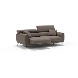 Divani.store Caravaggio T02 - Brun pas cher
