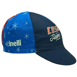 Comparateur de prix : Cinelli Sergio Mora Cosmic Riders Casquette de Cyclisme, Bleu, Taille Unique Mixte