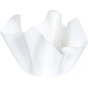 Iplex - Vase multifonction Drapé blanc - D.45xH.29 cm T.U