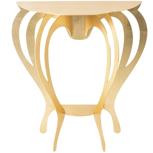 Comparateur de prix : ARTI E MESTIERI console BALLERINA PETITE (Feuille d'or - Métal)