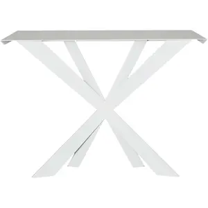 Comparateur de prix : Arti E Mestieri Console Zeus (Blanc - Métal Verni)