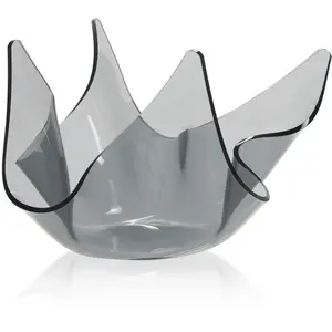 Iplex - Vase Mia fumé transparent - D.22xH.21 cm T.UVendu parbazarchic