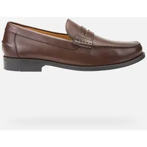 Geox Mocassins Geox New Damon Homme Marron - 42 pas cher
