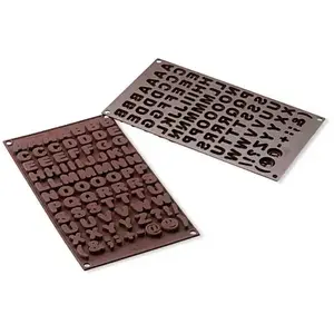 Silikomart Moule Chocolats Abc Silicone Silikomart pas cher