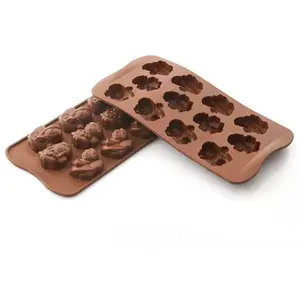 Comparateur de prix : Silikomart Moule En Silicone 12 Chocolats Ange Silikomart
