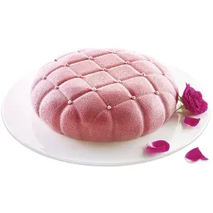 Karaca Moule - SILIKOMART - Eleganza - 25 cm - Silicone - Texture matelassée pas cher