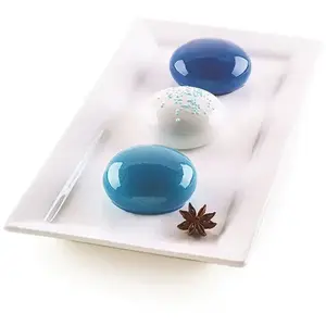 Comparateur de prix : Silikomart 26.234.13.0065 Moule Mini Goccia, Silicone, Gris, 6,8 cm
