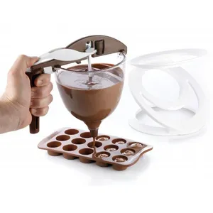 Silikomart 70.095.99.0065 ACC086 Funnel Choc Entonnoir à Piston, Marron pas cher