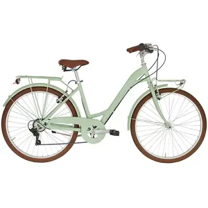 Comparateur de prix : Alpina Bike Dorothy Vélo de randonnée 6 V pour Femme, Femme, Vert, 26"