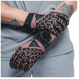 Dainese HGR Gloves - Gants VTT Rose / Taupe L pas cher