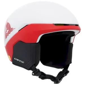 Dainese Nucleo MIPS - Casque ski Lily White / Racing Red XS / S (51 - 54 cm) pas cher