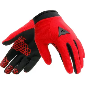 Dainese Scarabeo Tactic Gants de jeunesse, noir-rouge, taille L