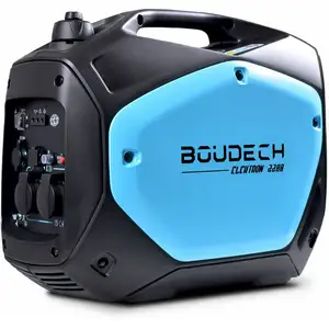 Comparateur de prix : Groupe électrogène BOUDECH - Elektron 2200 - 2KW-4HP - Moteur OHV 4 te...