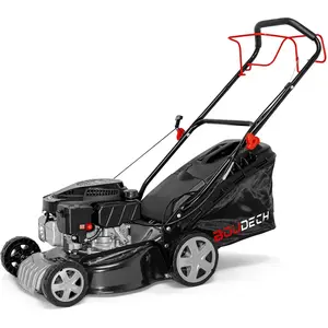 BOUDECH Tondeuse à gazon autotractée 145cc 3KW OHV 4 Temps : paillage largeur ... pas cher