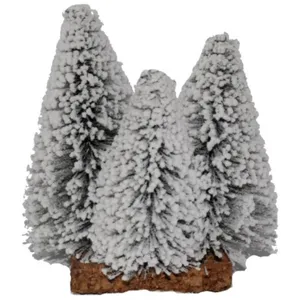 CREARE ITALIA Arbre 22 cm PINETTI C/Neige Groupe 3 PINI pas cher