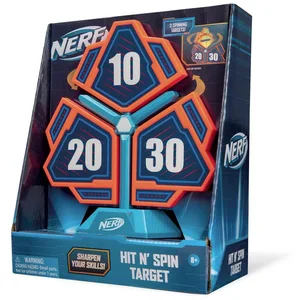 Hasbro- Grandi Giochi Nerf Hit Spin Target Ner08000, Multicolore, / pas cher