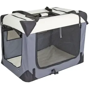 Comparateur de prix : Sac de transport pour chien Kerbl Gris 63,5x91x63,5 cm DG80599-
