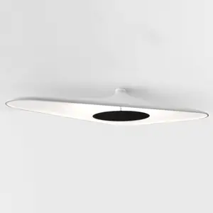 Luceplan Soleil Noir plafonnier LED, blancVendu parluminaire