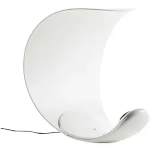 Luceplan CURL-Lampe à poser LED avec variateur Métal H26cm