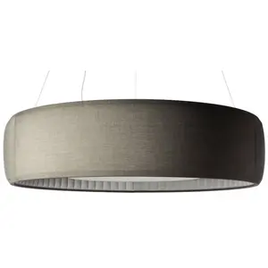 LUCEPLAN lampe à suspension SILENZIO (Ø150 cm Sable - Tissu Kvadrait R...Vendu parmyareadesign