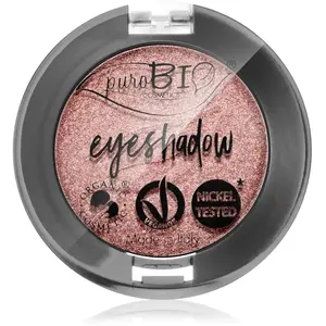 Comparateur de prix : Purobio Cosmetics Fard à Paupières 25 Rose Poudré Irisé 2,5g