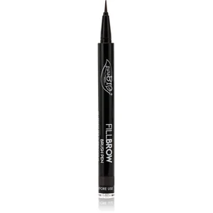 Purobio - Fillbrow - stylo sourcils Crayon à sourcils 1 ml Noir unisex pas cher