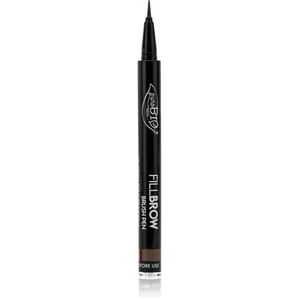 puroBIO Cosmetics Fillbrow stylo sourcils teinte 03 Dark Brown 0.7 ml pas cher