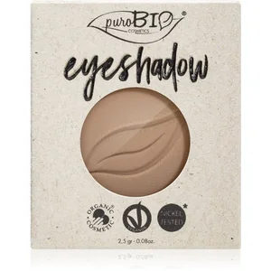 Comparateur de prix : Purobio Cosmetics Fard à paupières compact, couleur n°02 taupe mat