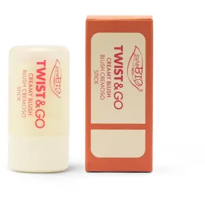 Purobio - Twist & Go Stick Blush 5 g Or rose unisex pas cher