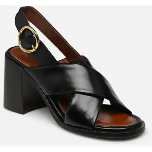 Lyna Sandals Mid Heel par See by Chloé Noir 36 FemmeVendu parsarenza