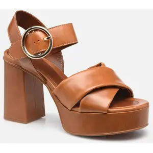 Lyna High Sandals par See by Chloé Marron 40 Femme