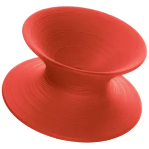 MAGIS fauteuil tournant SPUN (Rouge - Polyéthylène)