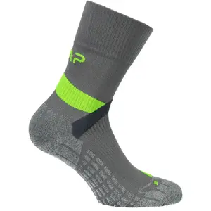 Comparateur de prix : CMP - Chaussette de randonnée Dryarn Mid, Titane, 43/45