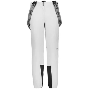 CMP - Pantalon de ski stretch femme, Blanc, XXXXL