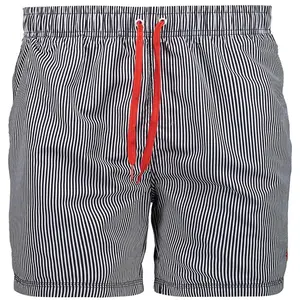 CMP - Beach Shorts Stripes - Short de bain taille 56, gris pas cher