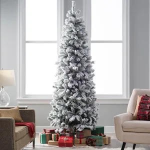 Bakaji Sapin de Noël pin enneigé Super épais Base en Fer Pliable, très... pas cher