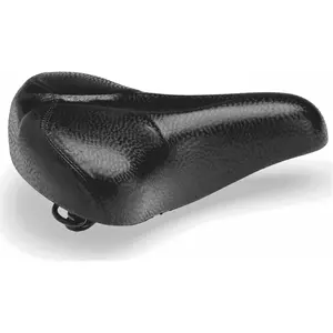 Montegrappa Selle Olanda Citybike Noire avec Ressorts, 270x210 mm - Co...