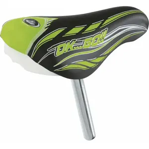 Montegrappa Selle pour Enfant Noir/Vert 210x120 mm avec Tige de 22 mm,...Vendu paramazon