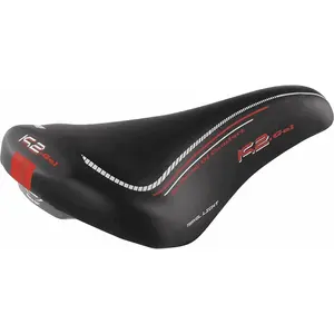 Montegrappa Selle VTT Citybike K2 Gel Noir avec rembourrage en gel, 28...