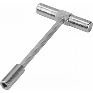Bonin Clé à rayons en T pour vélo avec tête carrée 3,2 mm - Outil essentiel pas cher