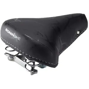 Montegrappa Selle Citybike Skay Noir avec ressorts, 240x205 mm, 950g -... pas cher