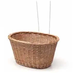 Bonin Panier en Osier Naturel 38x30x20 cm - Élégant et Polyvalent pour Tous les Espaces pas cher