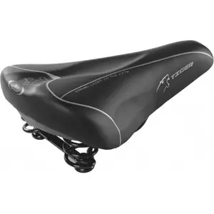 Montegrappa Selle Citybike Tiger Noir avec Ressorts, Confort et Résist...