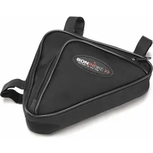 Bonin Sac Triangle MTB en Polyester Noir pour Cadre de Vélo - Résistant et Pratique pas cher