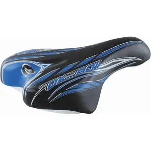 Selle Montegrappa pour Vélos Enfant 16-20 Pouces Noir/Bleu Acier Skay - 268gVendu paramazon