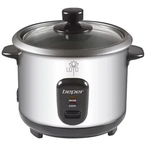 Beper Beper - Cuiseur à riz/cuiseur à vapeur - 1 litre - 400 Watt pas cher