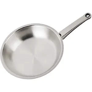 Poêle - ECOVITAM - 24cm - Inox 18/10 - Tous feux - Garantie 20 ans pas cher