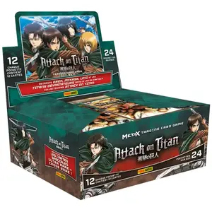 BOITE DE 24 BOOSTERS ATTACK ON TITAN / CARTE PANINI VFVendu paramazon