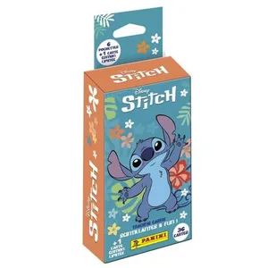 Comparateur de prix : Lot de 6 pochettes + 1 carte édition limitée -STITCH TC - Panini France