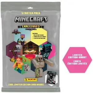 Comparateur de prix : Pack de démarrage - PANINI - Minecraft TC 4 - Starter Pack - Classeur ...